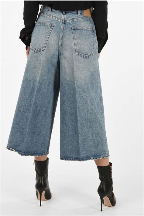 celine wide leg jeans|Celine denim women.